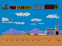 une photo d'Ã©cran de Choplifter sur Sega Master System
